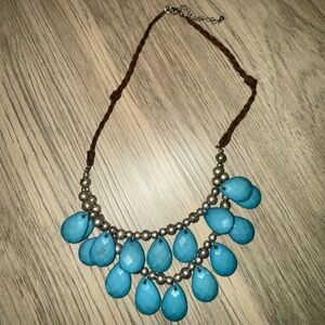 ⭐️Blue Beaded Necklace⭐️‎